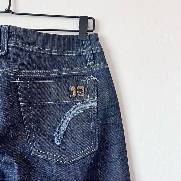 Joes Jeans Womens Bootcut Vincent Dark Wash Jeans Size 27 Stretch Mid Rise - Picture 4 of 9